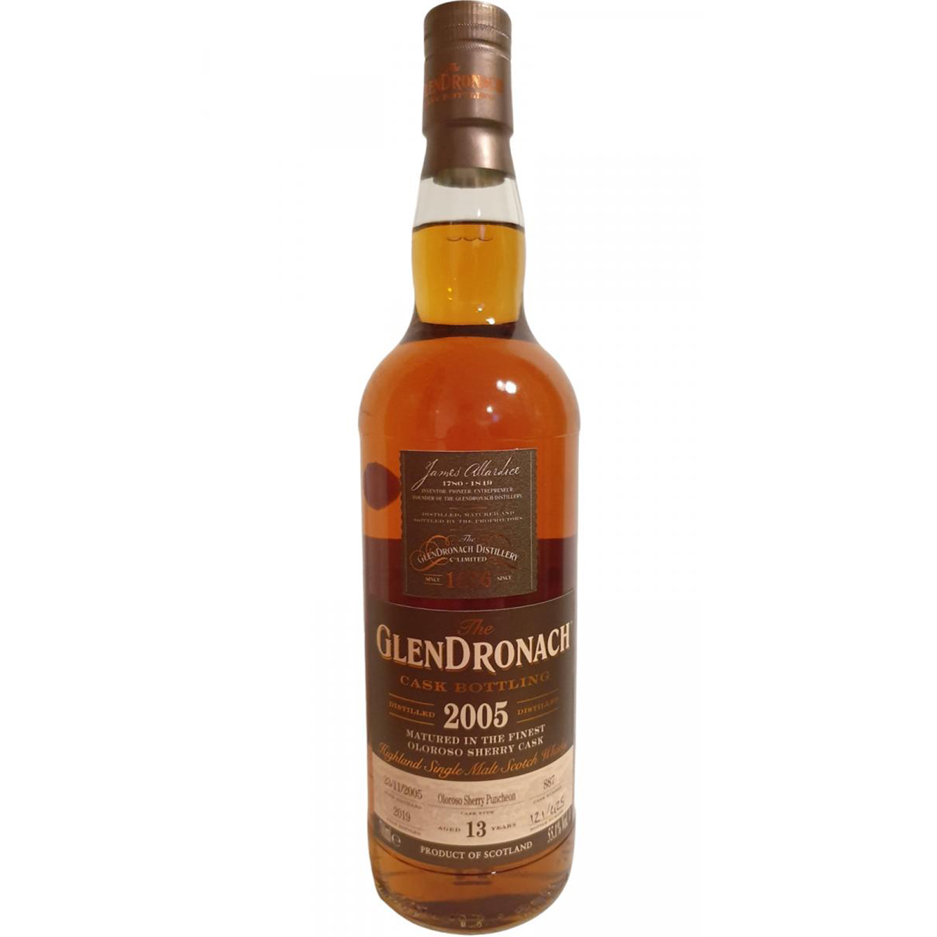 Read more about the article Glendronach 2005 13 ans – cask #887