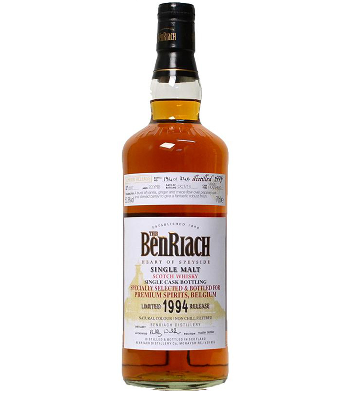 Read more about the article BenRiach 1994 20 years – cask #2817
