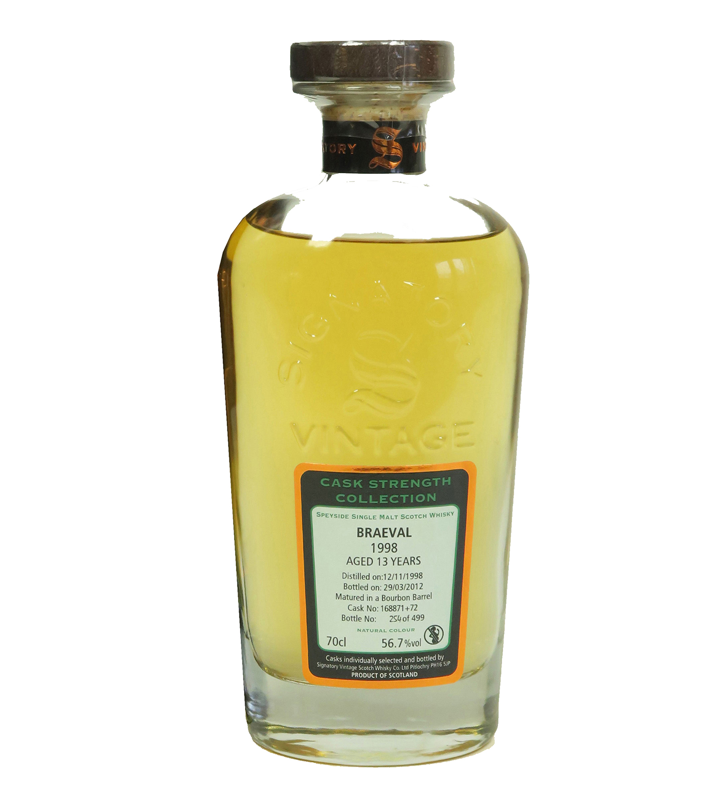 Read more about the article Braeval 1998 13 years – casks #168871 #168872