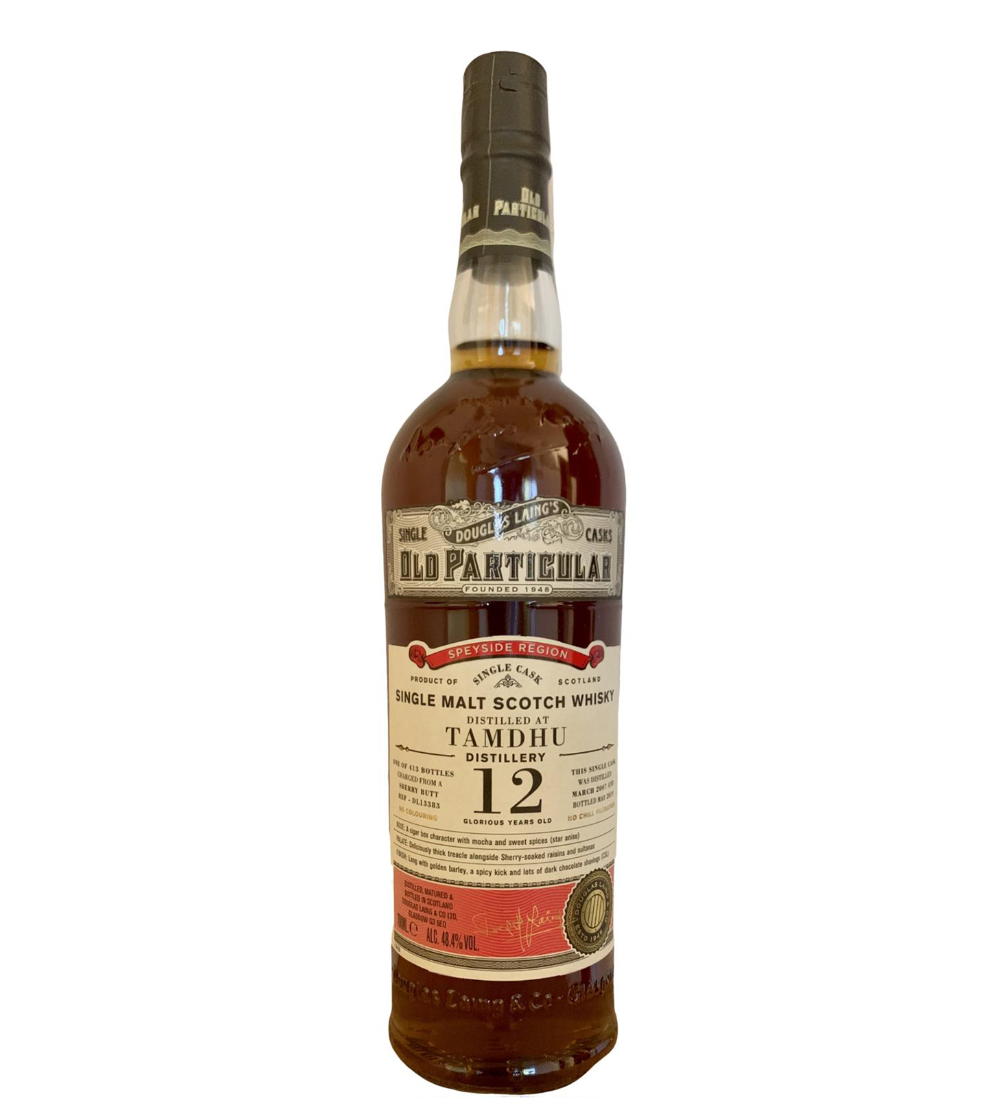 You are currently viewing Tamdhu 2007 12 years – cask DL#13383