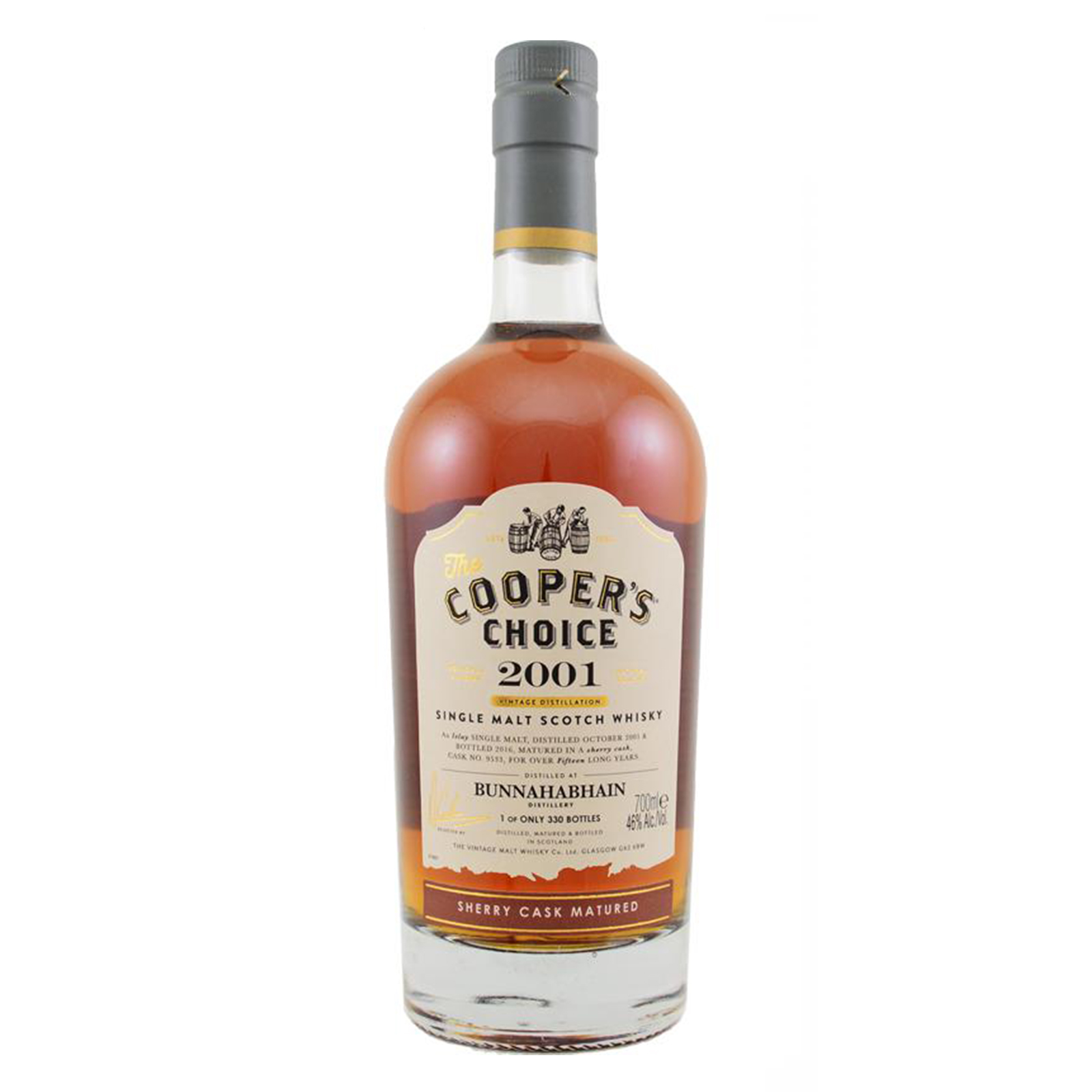 Read more about the article Bunnahabhain 2001 15 years – cask #9533