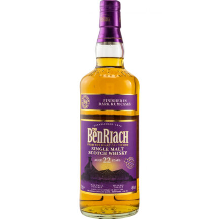 BenRiach 22 years - Dark Rum*