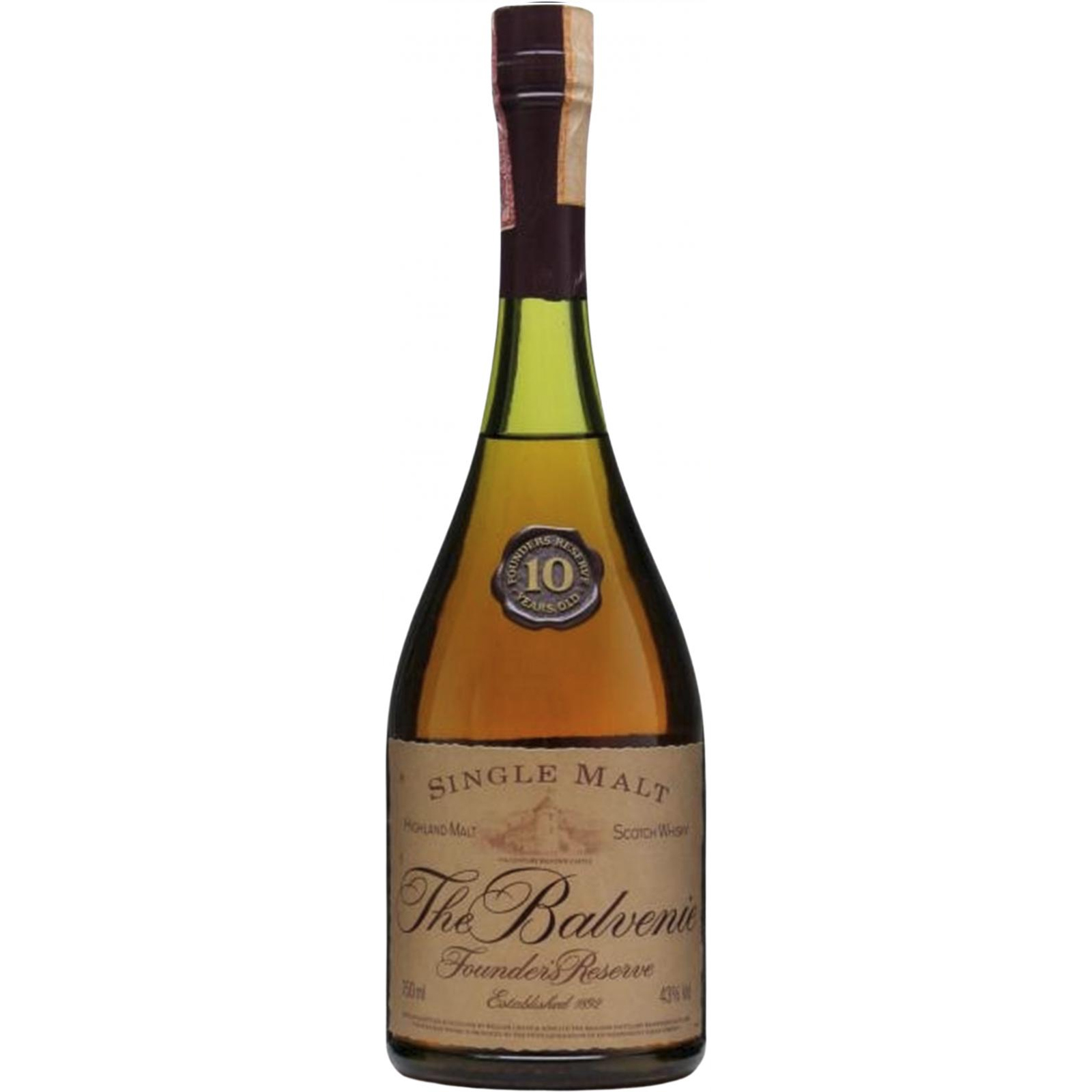 Read more about the article Balvenie 10 years – Founder’s Reserve (1980’s)