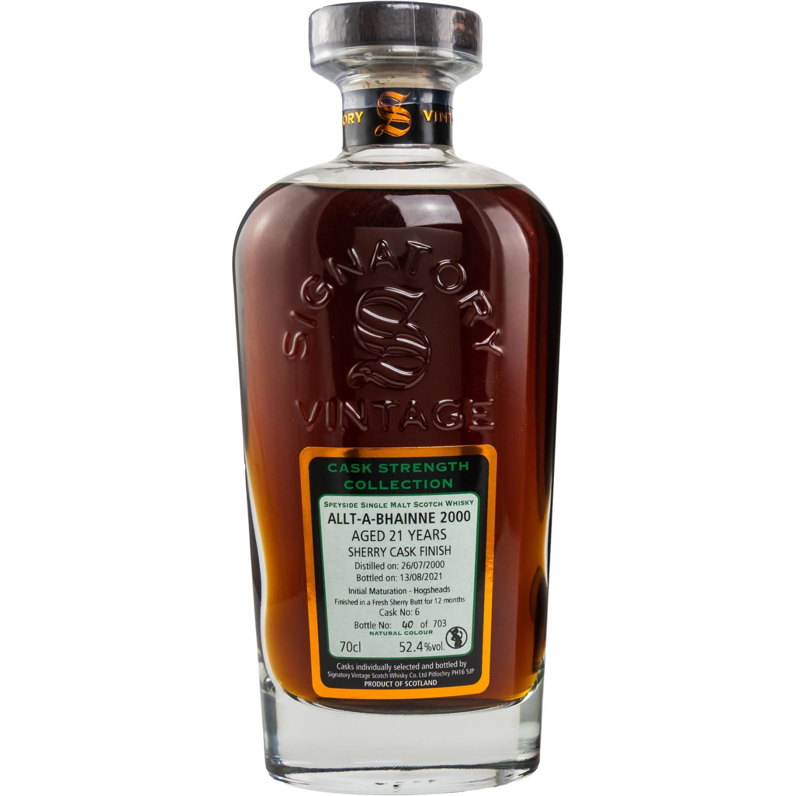 Read more about the article Allt-a-Bhainne 2000 21 years – cask #6