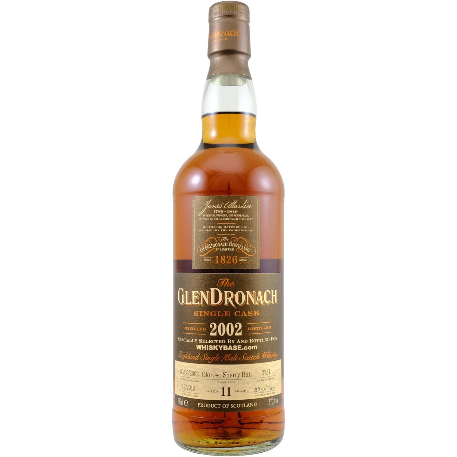 You are currently viewing Glendronach 2002 11 years – cask #2751