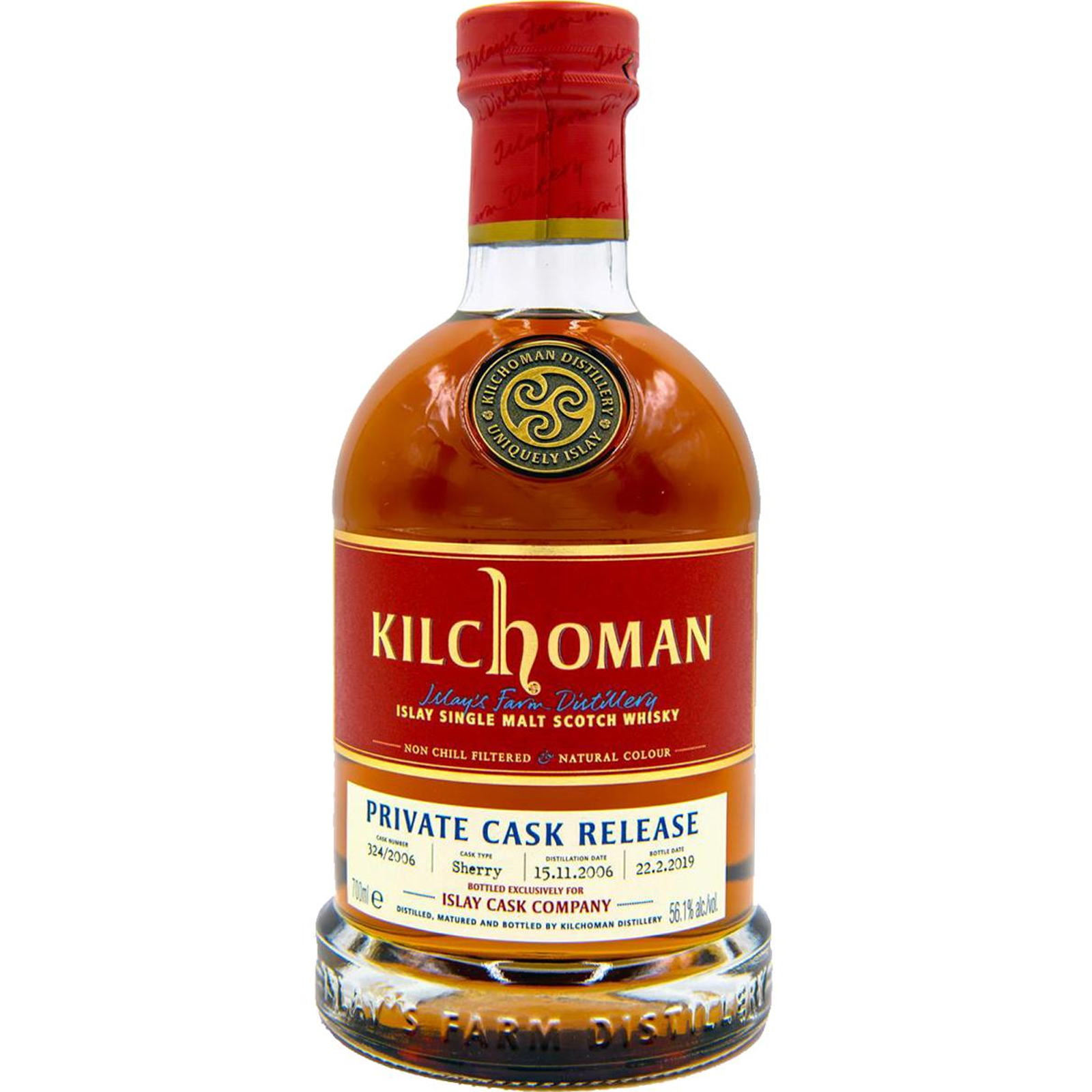 Read more about the article Kilchoman 2006 12 years – cask #324/2006