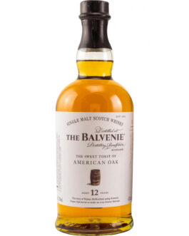 Balvenie 12 years The Sweet Toast of American Oak*