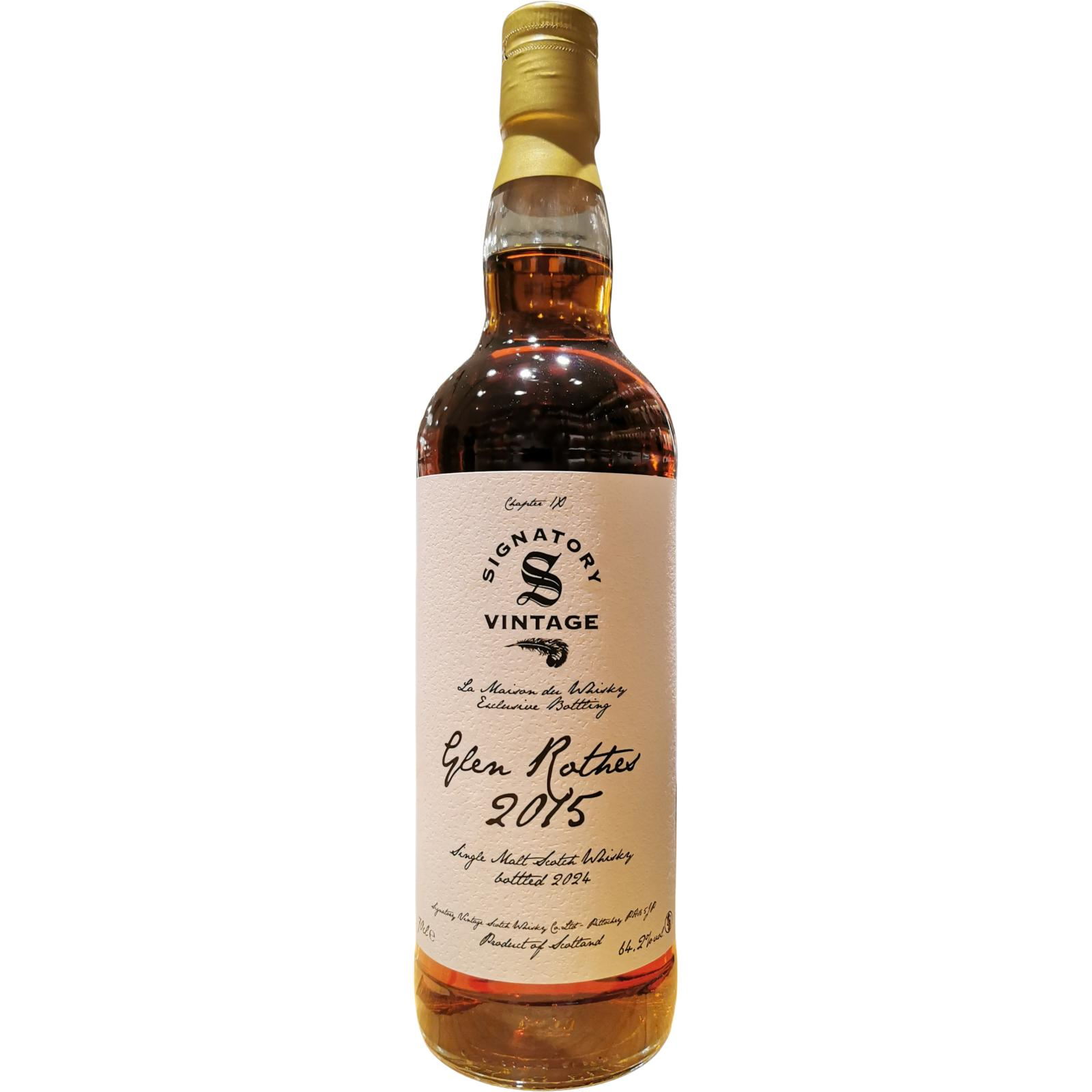 Read more about the article Glenrothes 2015 9 Years